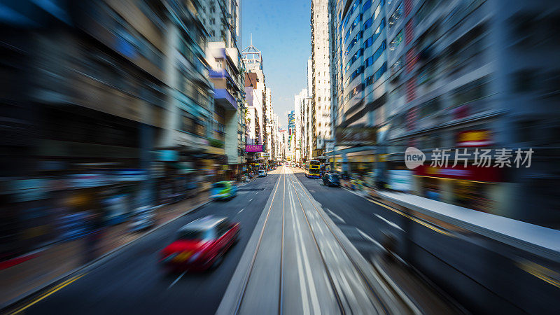 香港的街道