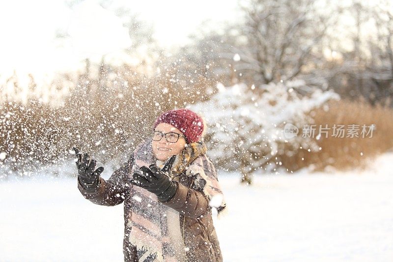 玩雪