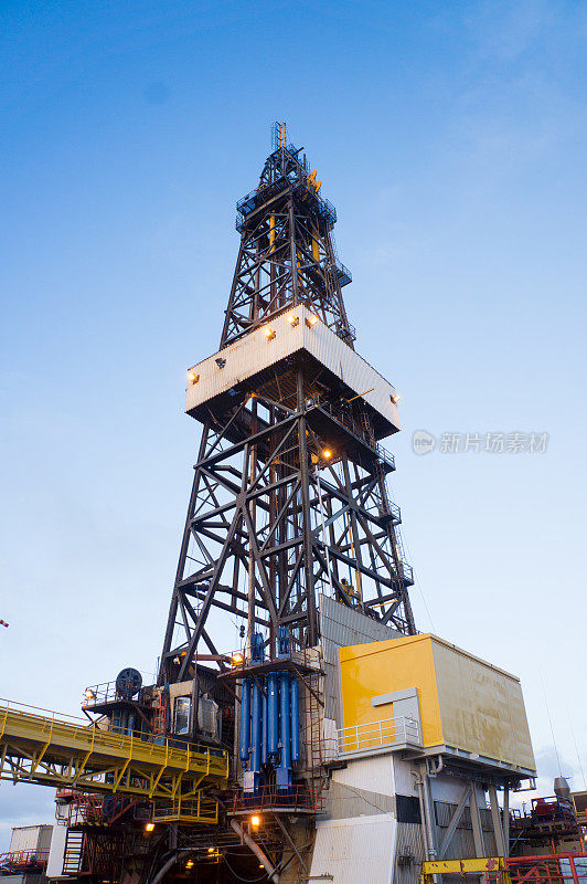石油钻机钻杆塔架