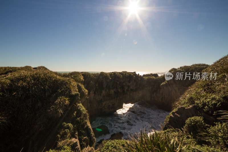 Punakaiki的煎饼石头