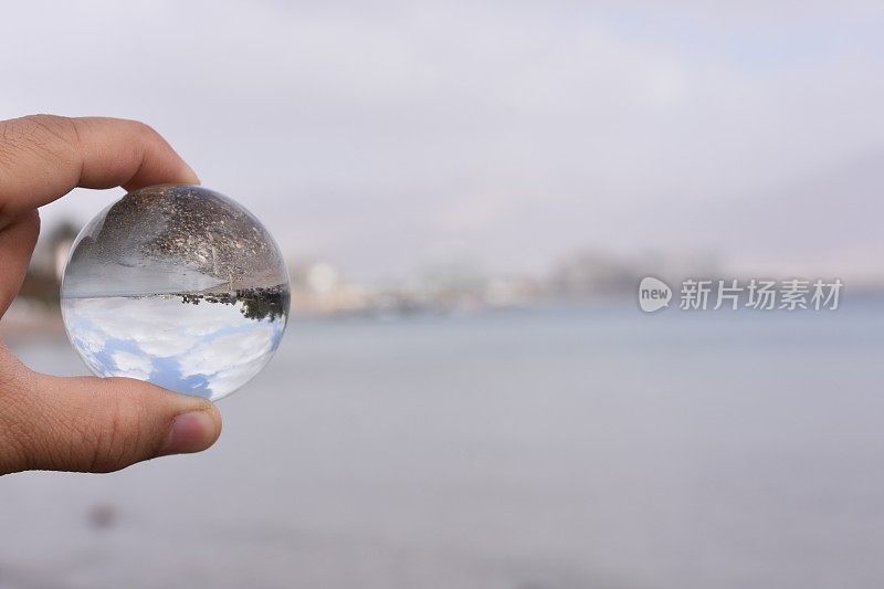 水晶球，红海，埃拉特，以色列