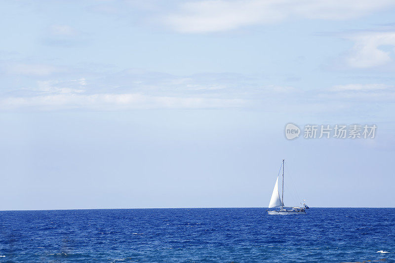 在加勒比海航行