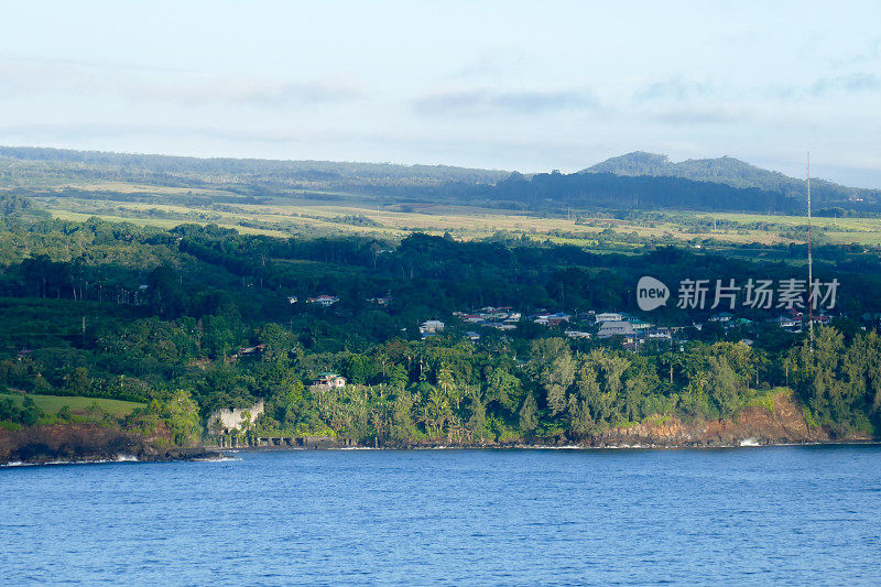 美国夏威夷希洛海岸线