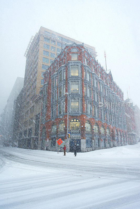 雪下的城市，渥太华