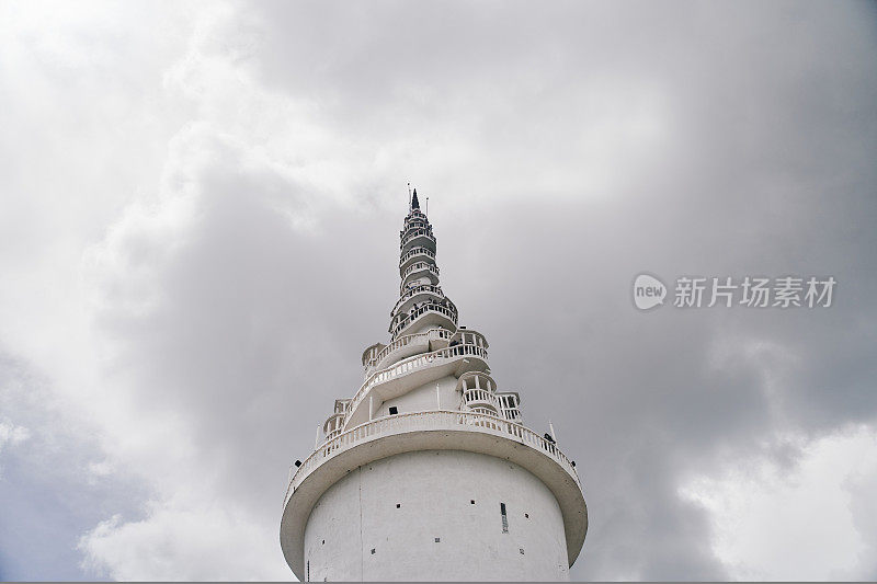 Ambuluwawa塔，四种宗教的寺庙，斯里兰卡高原的多宗教综合体。