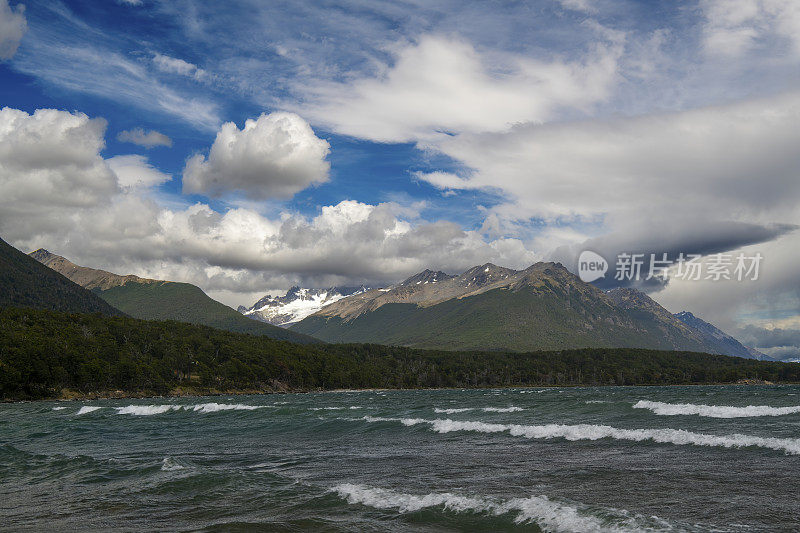 巴塔哥尼亚火地岛拉戈埃斯孔迪多的云景观