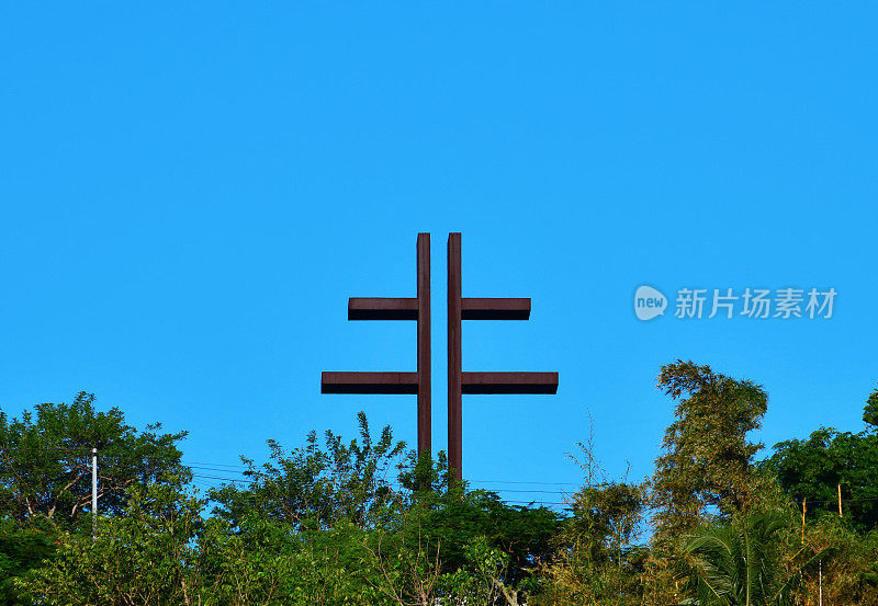 洛林和森林的十字架，科芬山，努马姆萨，新喀里多尼亚