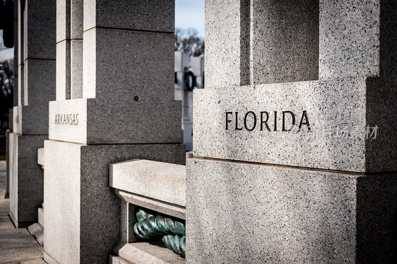 二战佛罗里达纪念柱