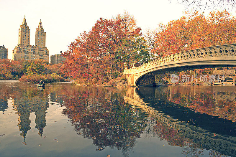 秋天的中央公园