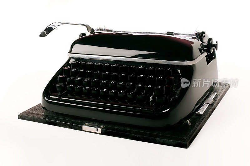 旧的老式打字机