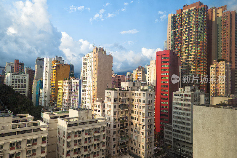 中国香港九龙的住宅楼宇