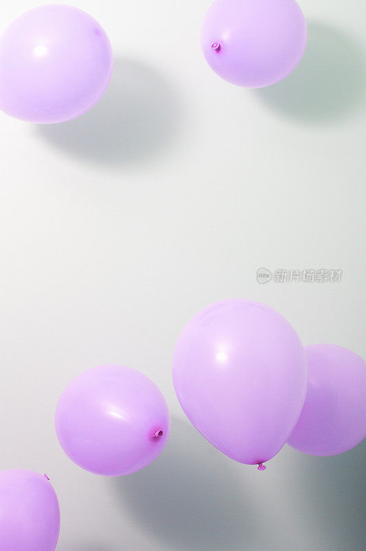 漂浮在空中的气球