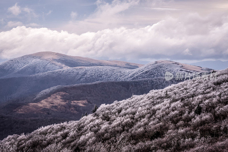 冬天的Roan山