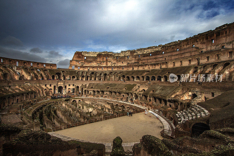 在Coloseum