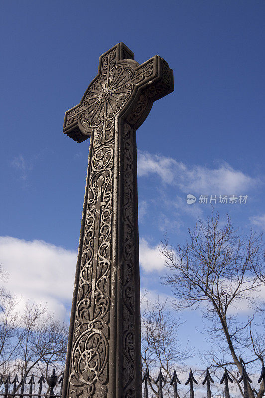 苏格兰爱丁堡的凯尔特十字