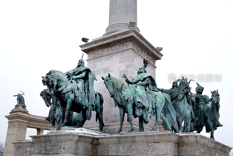 匈牙利国王的雕像