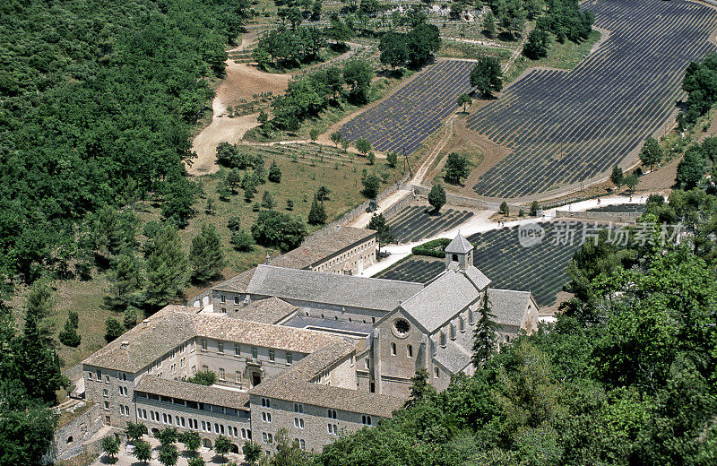 法国普罗旺斯的塞南克修道院