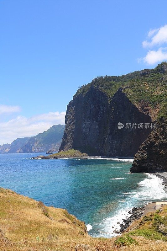 马德拉岛东北海岸，大西洋海岸