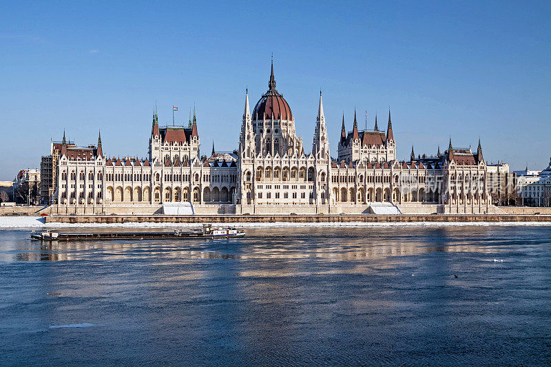 布达佩斯的匈牙利议会