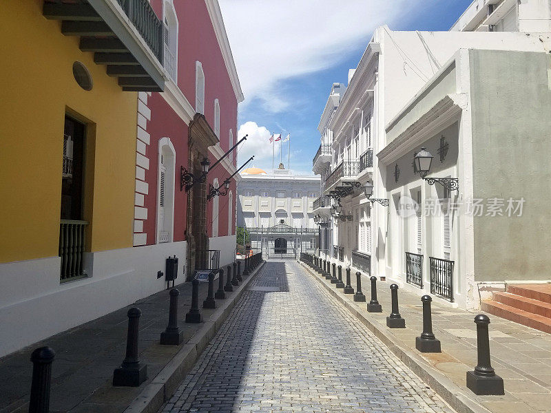 波多黎各圣胡安老城。