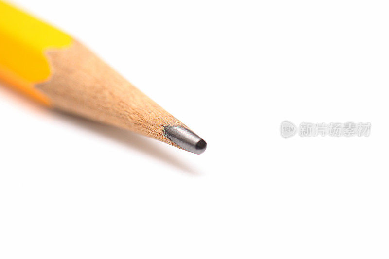 铅笔孤立在白色上