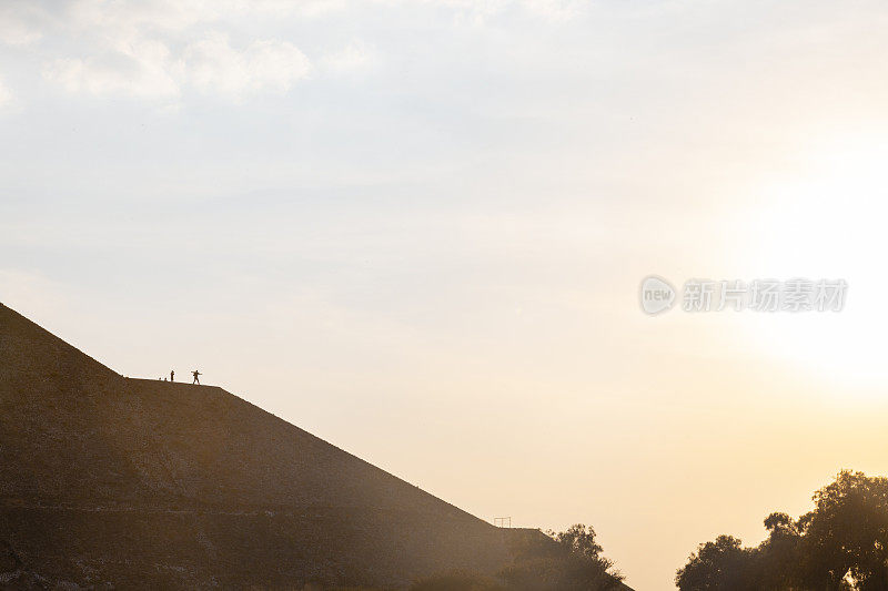 特奥蒂瓦坎金字塔和废墟，墨西哥城