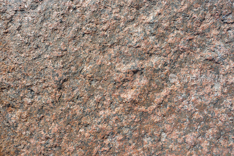 天然未经处理的花岗岩石材表面作背景