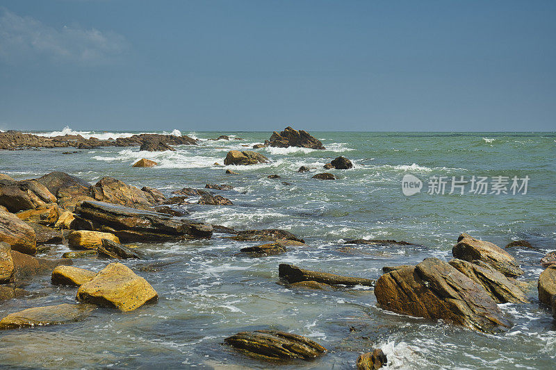 斯里兰卡的天堂海滩