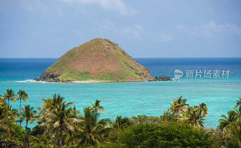 夏威夷风景:Mokulua群岛