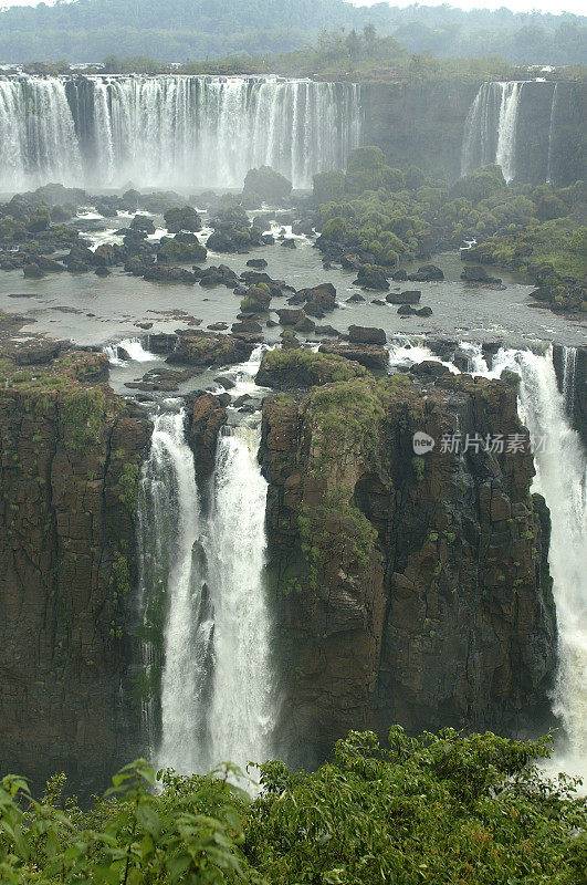 Iguaçu瀑布，大自然之美。