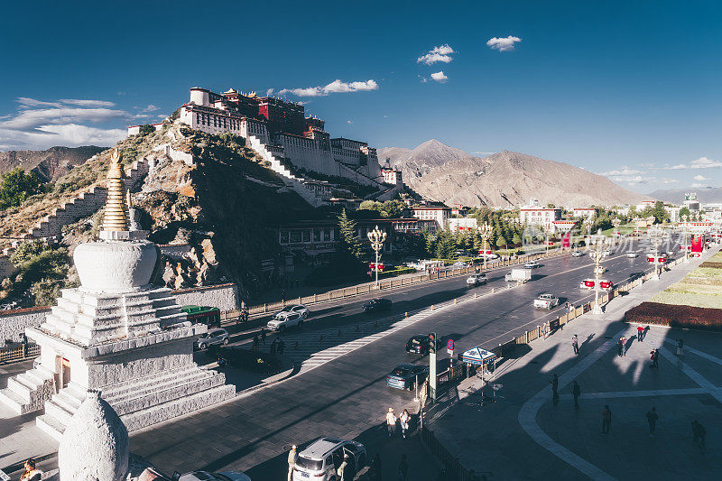拉萨，西藏，中国。