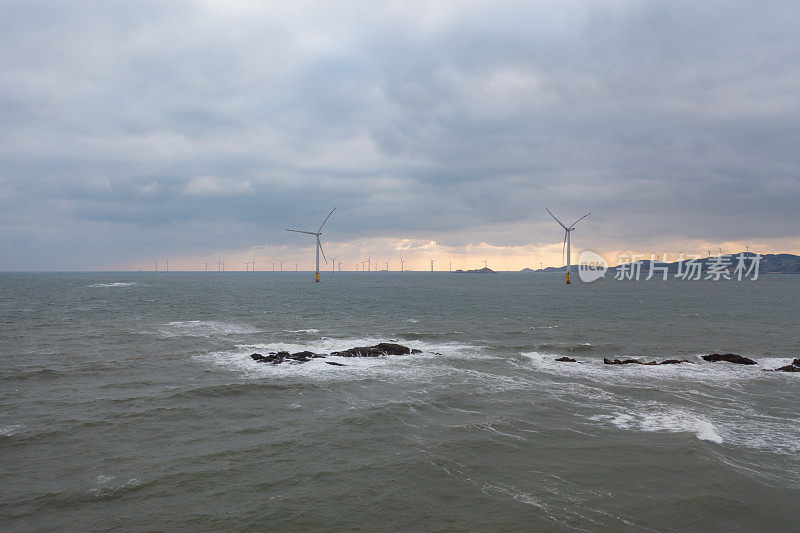 海上风电场和海边电工