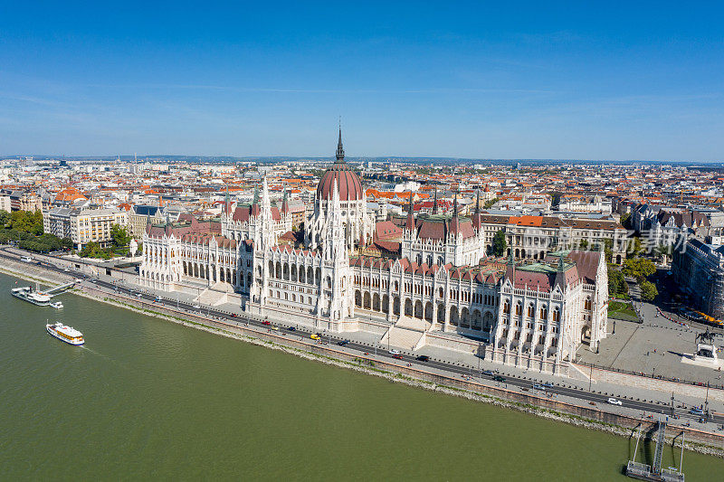 匈牙利首都布达佩斯的议会大厦