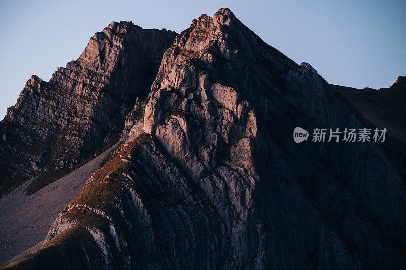 鸟瞰山景