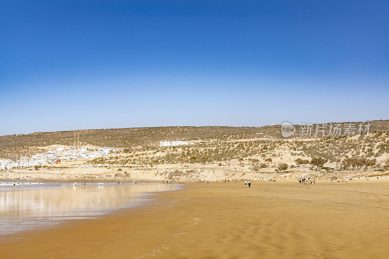 摩洛哥Taghazout的大海