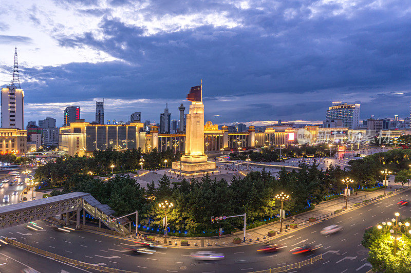 南昌八一广场夜景