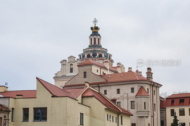 立陶宛维尔纽斯圣卡西米尔耶稣会教堂。