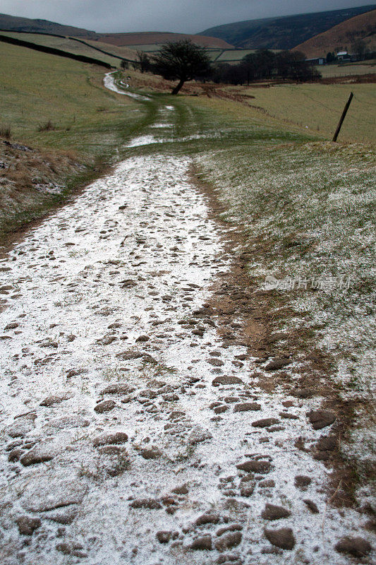 山顶地区的农场赛道