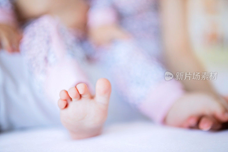 宝宝的脚趾