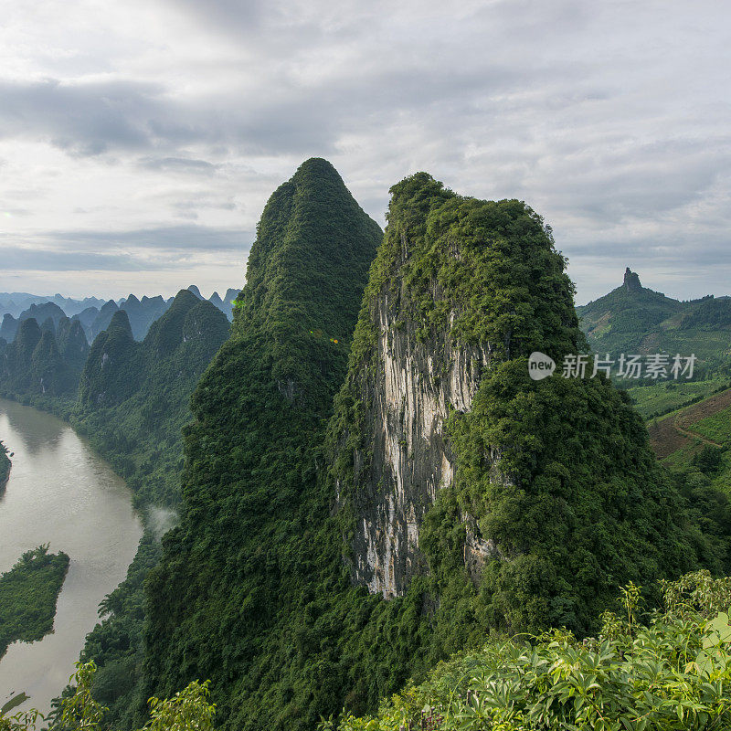 中国桂林梅西尔山景