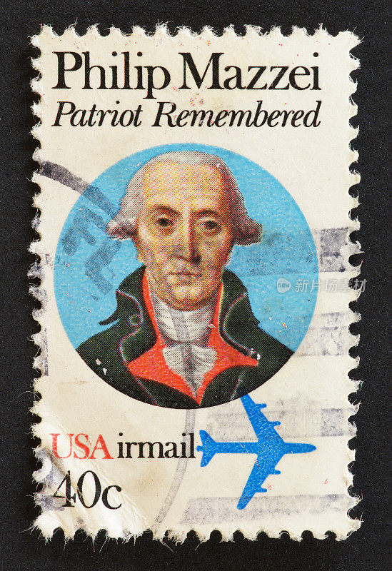 菲利普·马泽的邮票