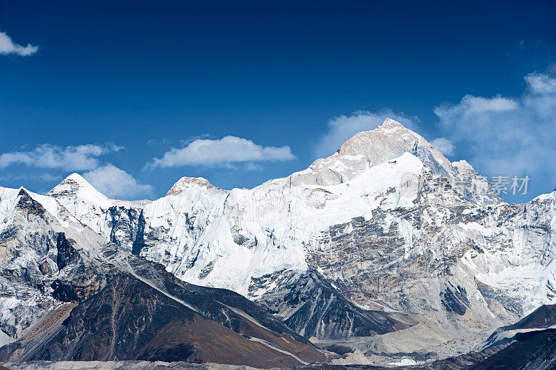 喜马拉雅山全景图-马卡鲁山