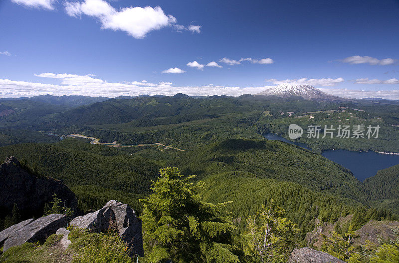 圣海伦斯火山国家火山纪念碑，华盛顿