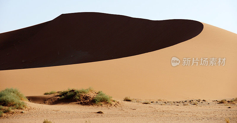 Sossusvlei沙丘，纳米比亚。