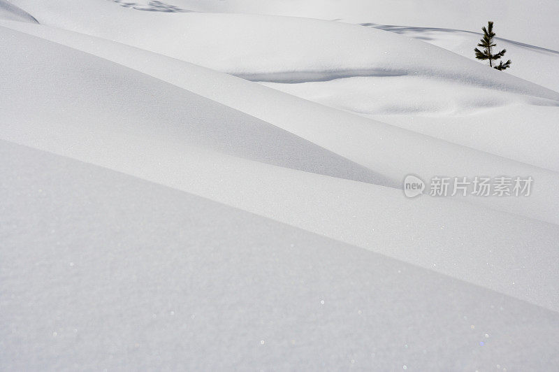 雪的背景