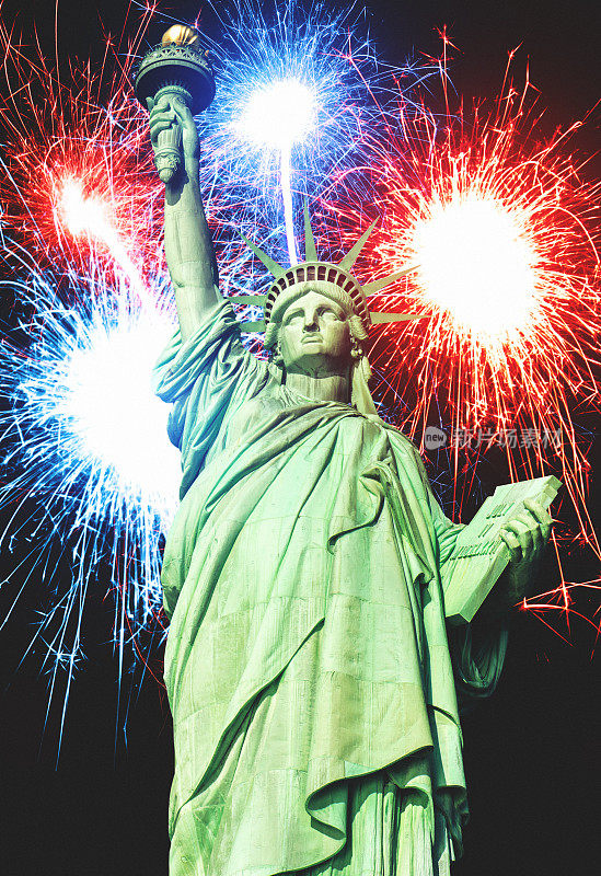 7月4日，纽约独立日