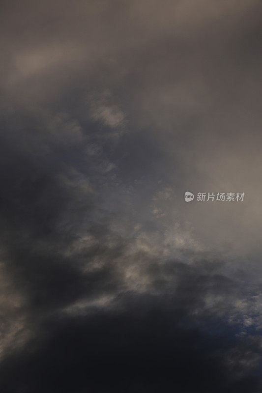 暴风雨的天空