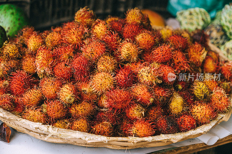 巴西水果市场的水果