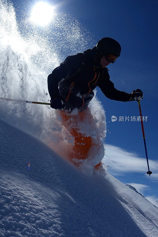 奥地利圣安东极速滑雪