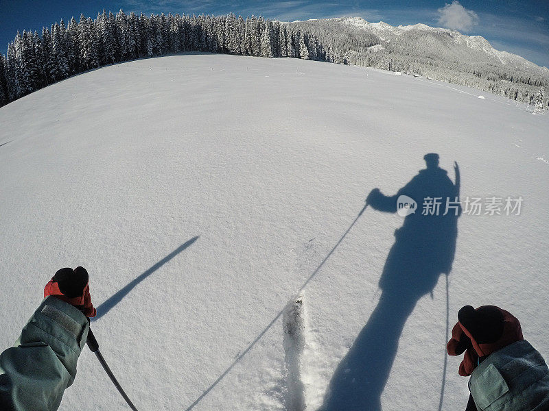 野外滑雪的观点